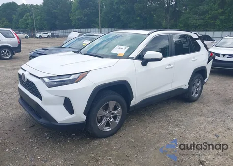 2022 Toyota Rav4 Hybrid Xle из США, поврежденный, VIN JTMRWRFV4ND566482